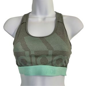 ADIDAS Techfit Compression Climacool Sports Bra Sz S